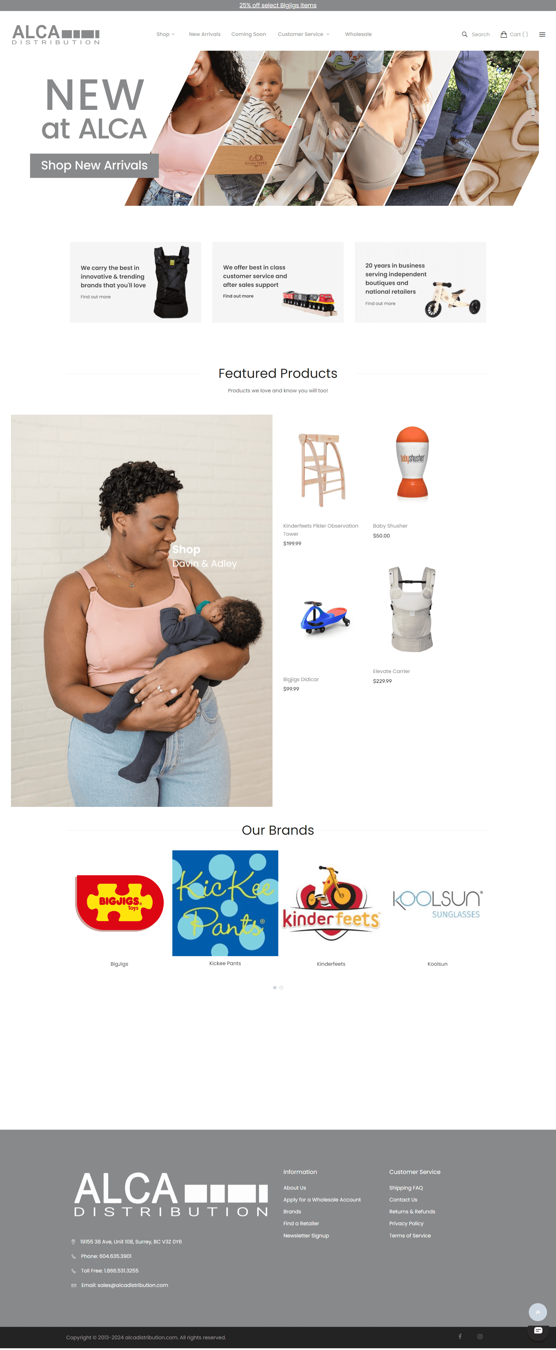 Alcadistribution - Homepage