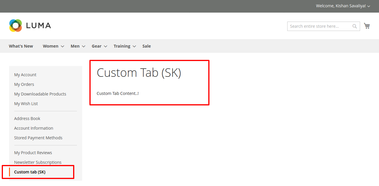 How to add custom tab in Customer Account Sidebar Magento 2