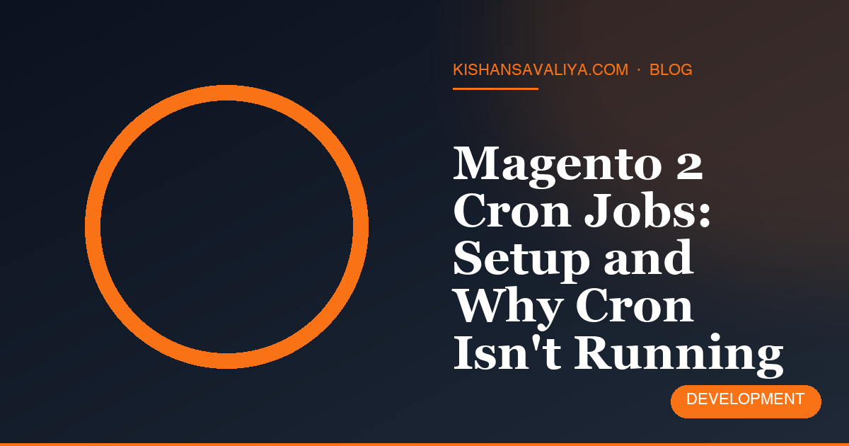 Magento 2 Cron Jobs: Setup and Why Cron Isn't Running