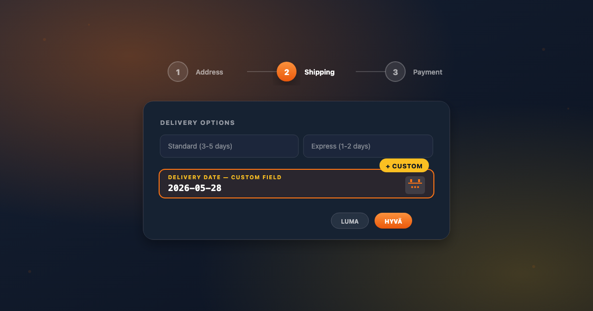 Add a Custom Field in Magento Checkout (Luma + Hyvä)