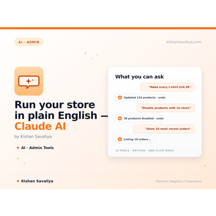 Magento 2 Automation with Claude AI