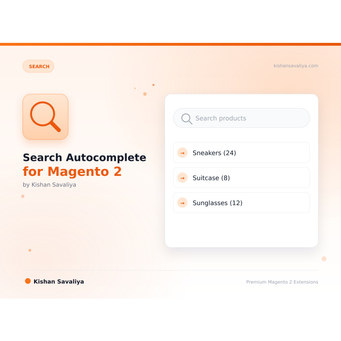 Search Autocomplete for Magento 2
