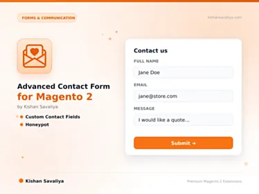 Advanced Contact Form for Magento 2