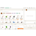 Magento 2 POS workspace in the light Paper theme with product catalog, Top Sellers, quick keys and cart