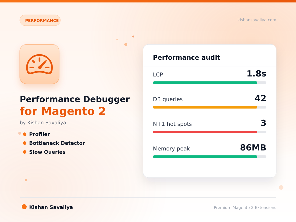 Performance Debugger for Magento 2
