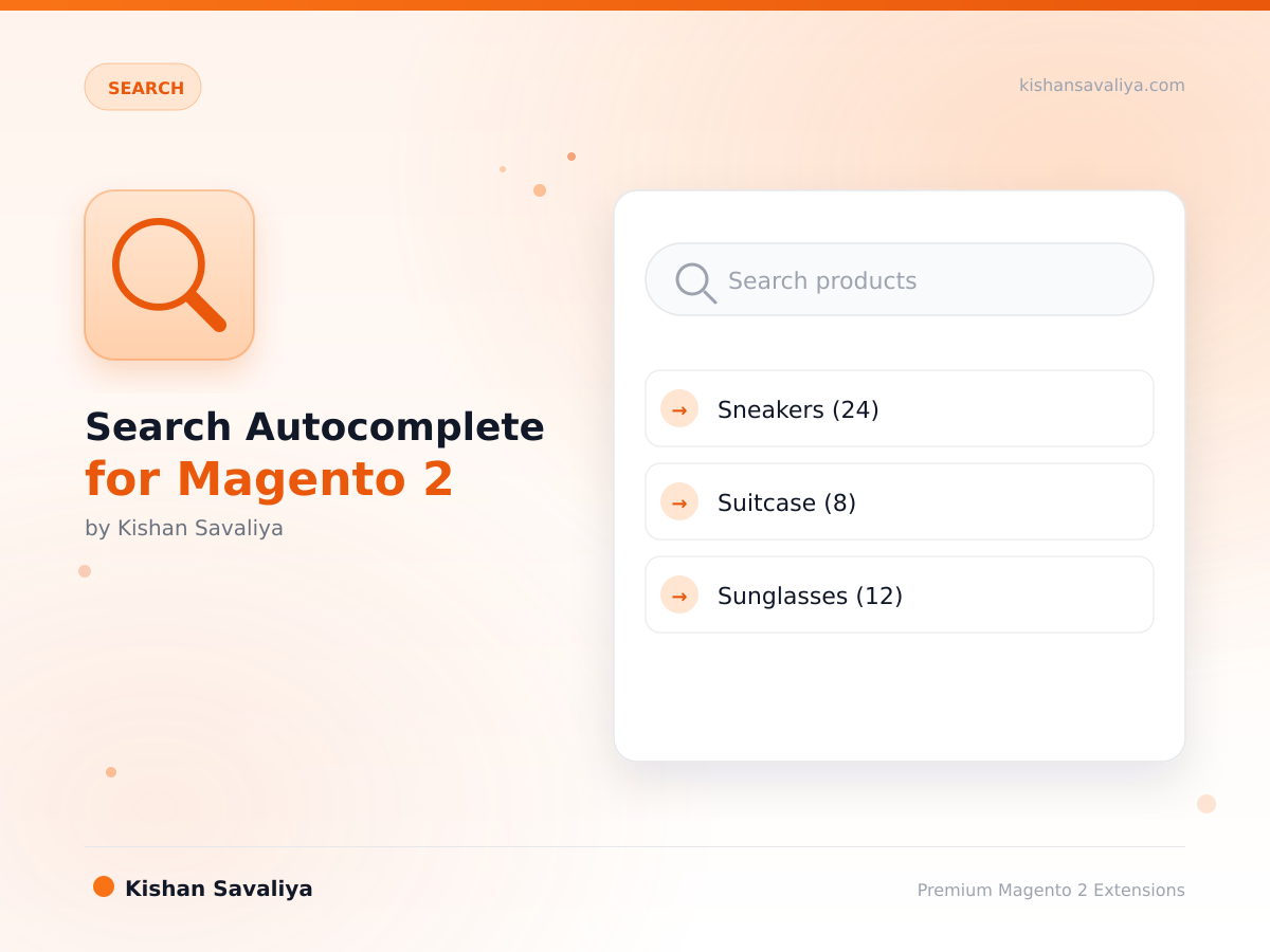 Search Autocomplete for Magento 2
