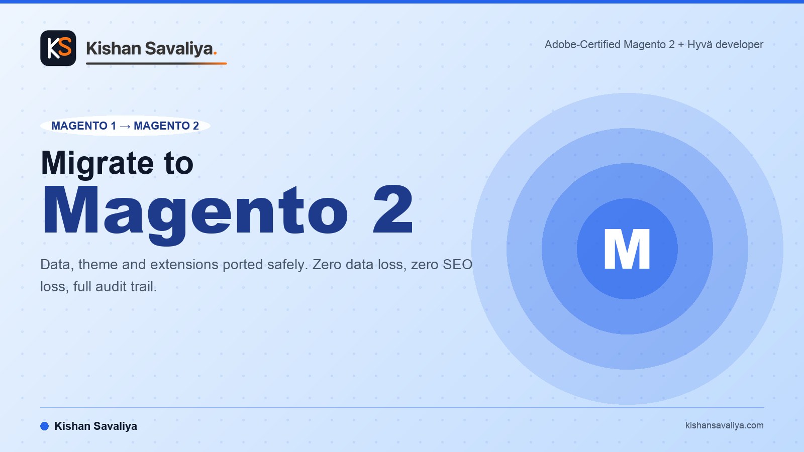 Magento 1 to 2 migration service - data, theme and extensions ported