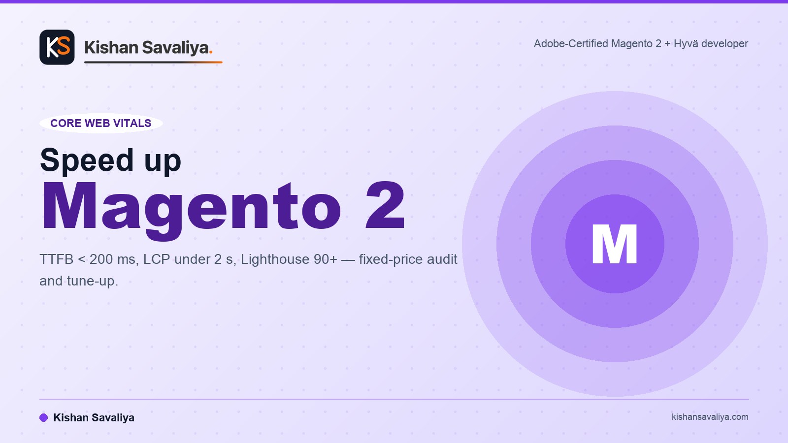Magento 2 performance optimization - Core Web Vitals + Lighthouse 90+