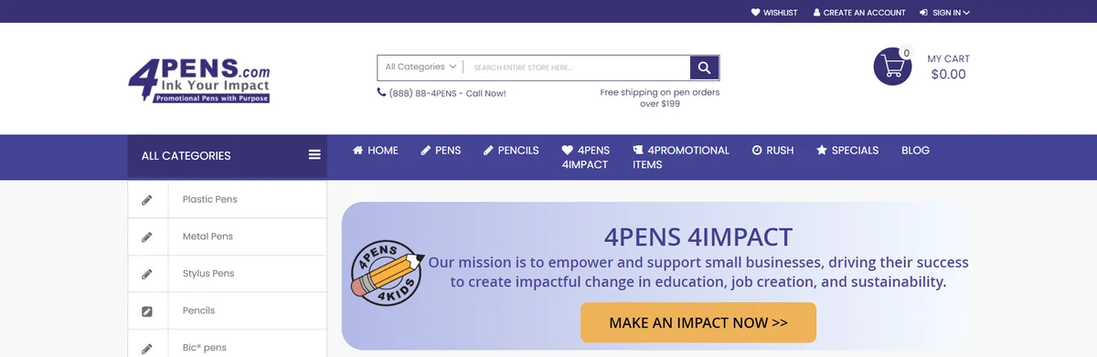 4pens - Homepage