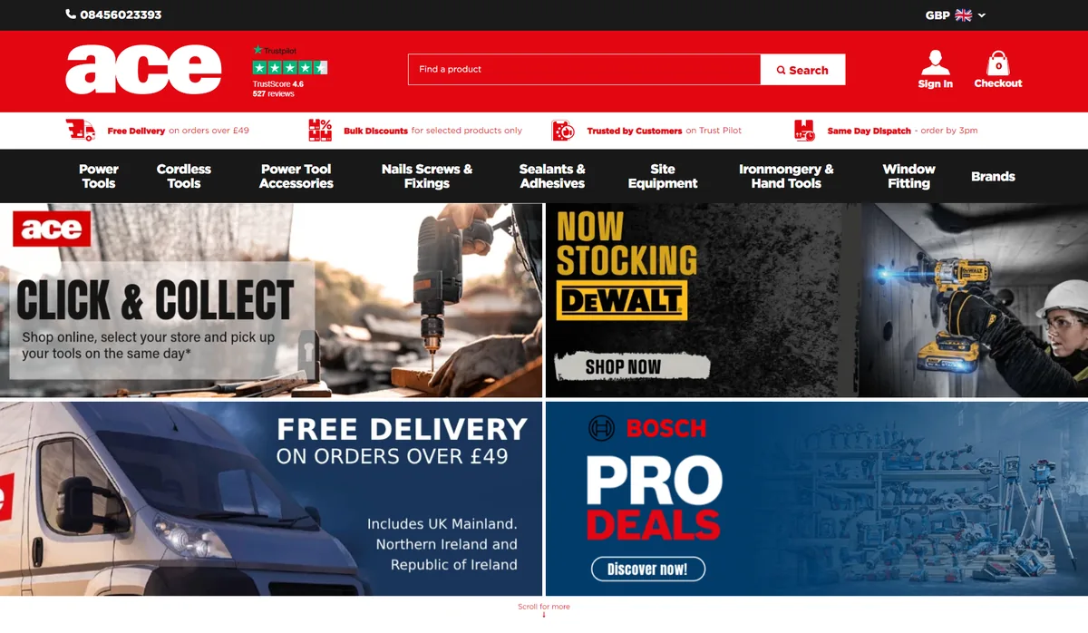 Acefixings - Homepage