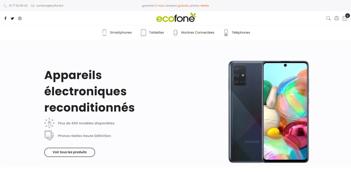 Ecofone - Homepage