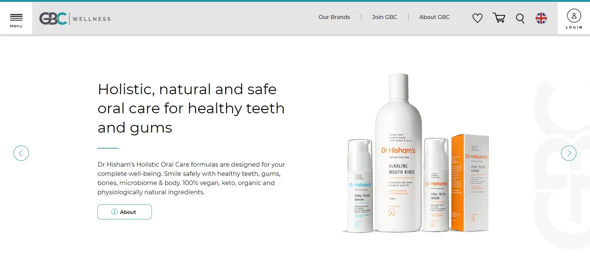 Hidepricefeature hero screenshot — gbcwellness com au