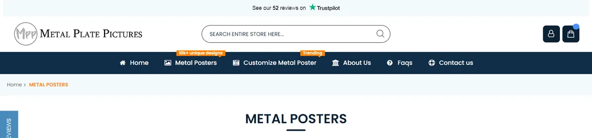 Maincategoryviewpage hero screenshot — metalplatepictures com
