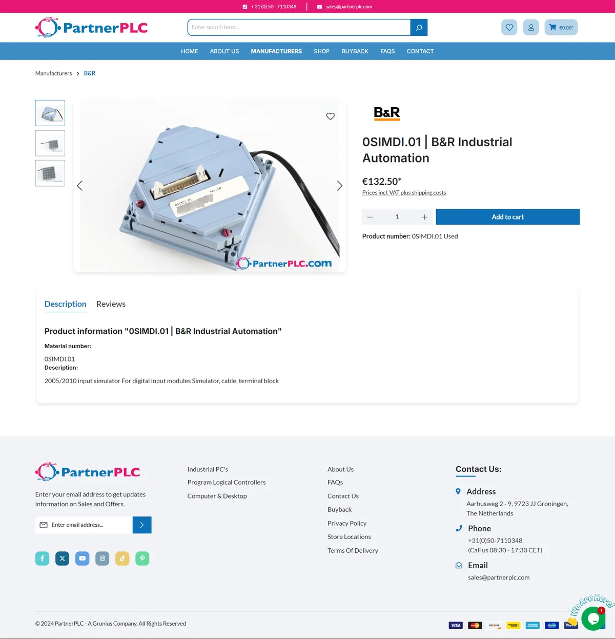 Productview hero screenshot — partnerplc com