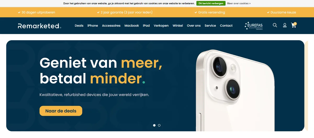 Remarketed - Homepage