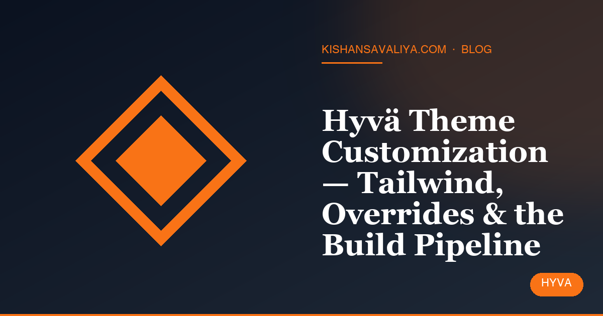 Hyvä Theme Customization: Tailwind, Overrides & the Build Pipeline